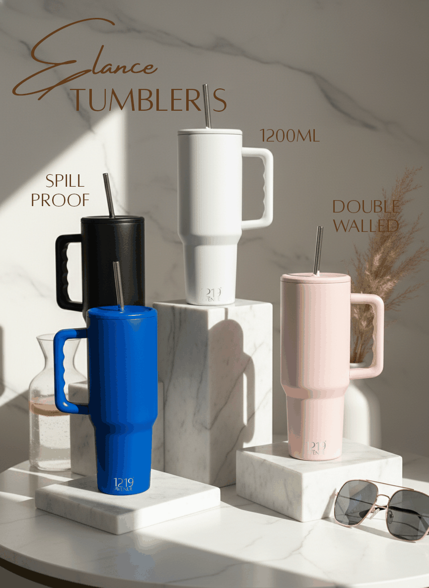 Elance WayFay Gen 3 1.2 ltr | 100% Leak-Proof | Double Walled Insulated Hot & Cold 18+ Hrs | 1200 ML 1219 Avenue India