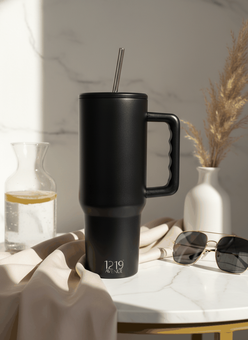 Elance WayFay Gen 3 1.2 ltr | 100% Leak-Proof | Double Walled Insulated Hot & Cold 18+ Hrs | 1200 ML 1219 Avenue India