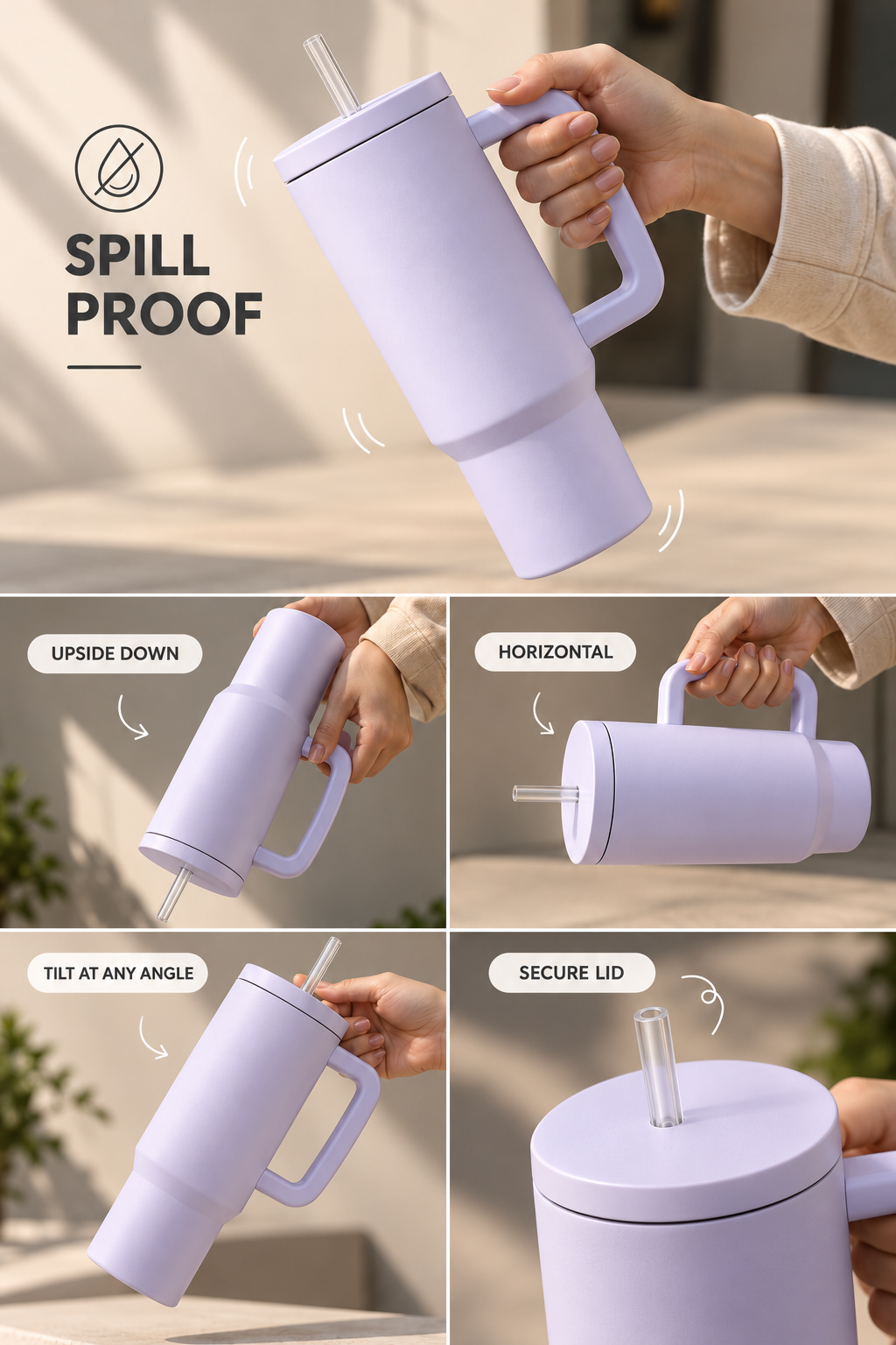 Elance WayFay Gen 3 1.2 ltr | 100% Leak-Proof | Double Walled Insulated Hot & Cold 18+ Hrs | 1200 ML| 4 Colors 1219 Avenue