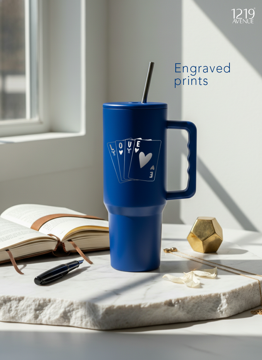 Elance WayFay Gen 3 1.2 ltr | 100% Leak-Proof | Love Cards | Double Walled Insulated Hot & Cold 18+ Hrs | 1200 ML| 4 Colors 1219 Avenue