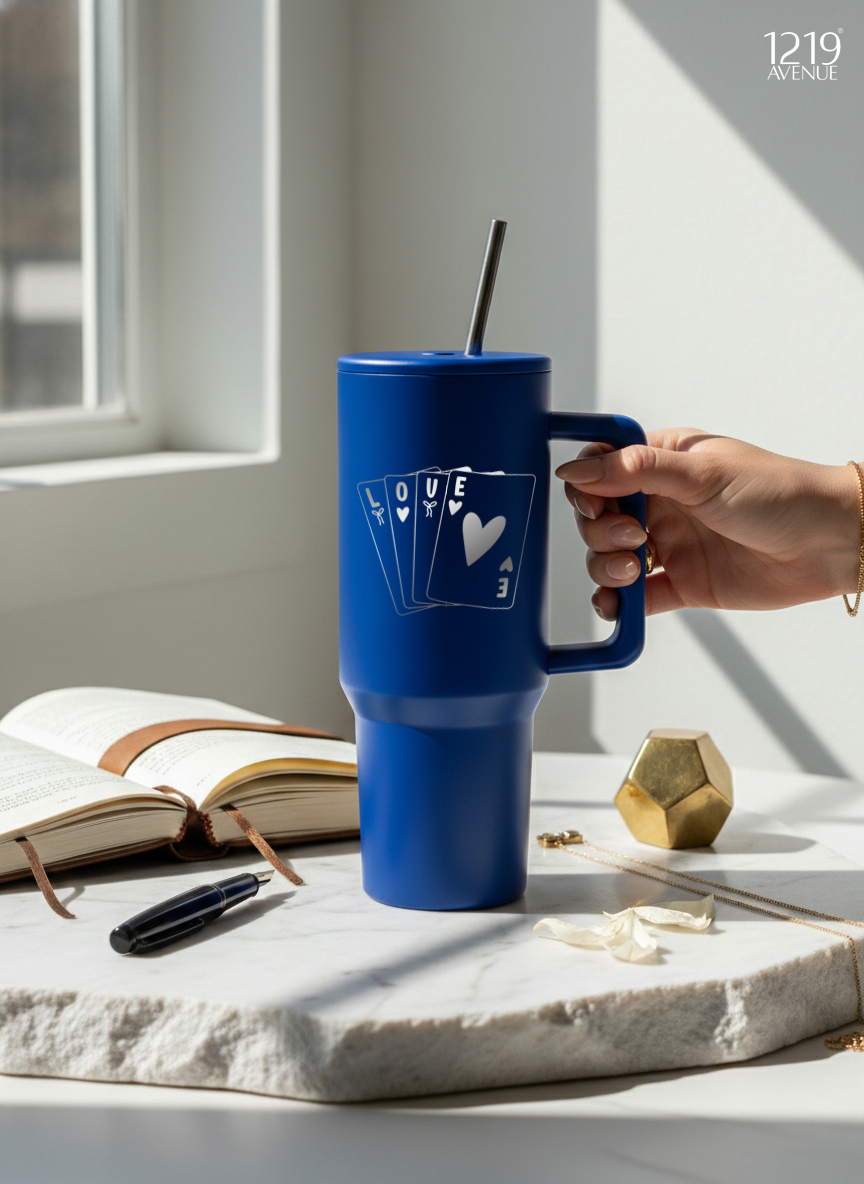 Elance WayFay Gen 3 1.2 ltr | 100% Leak-Proof | Love Cards | Double Walled Insulated Hot & Cold 18+ Hrs | 1200 ML| 4 Colors 1219 Avenue