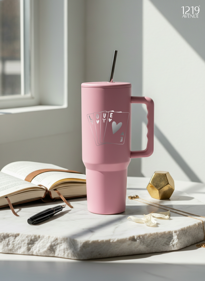 Elance WayFay Gen 3 1.2 ltr | 100% Leak-Proof | Love Cards | Double Walled Insulated Hot & Cold 18+ Hrs | 1200 ML| 4 Colors 1219 Avenue