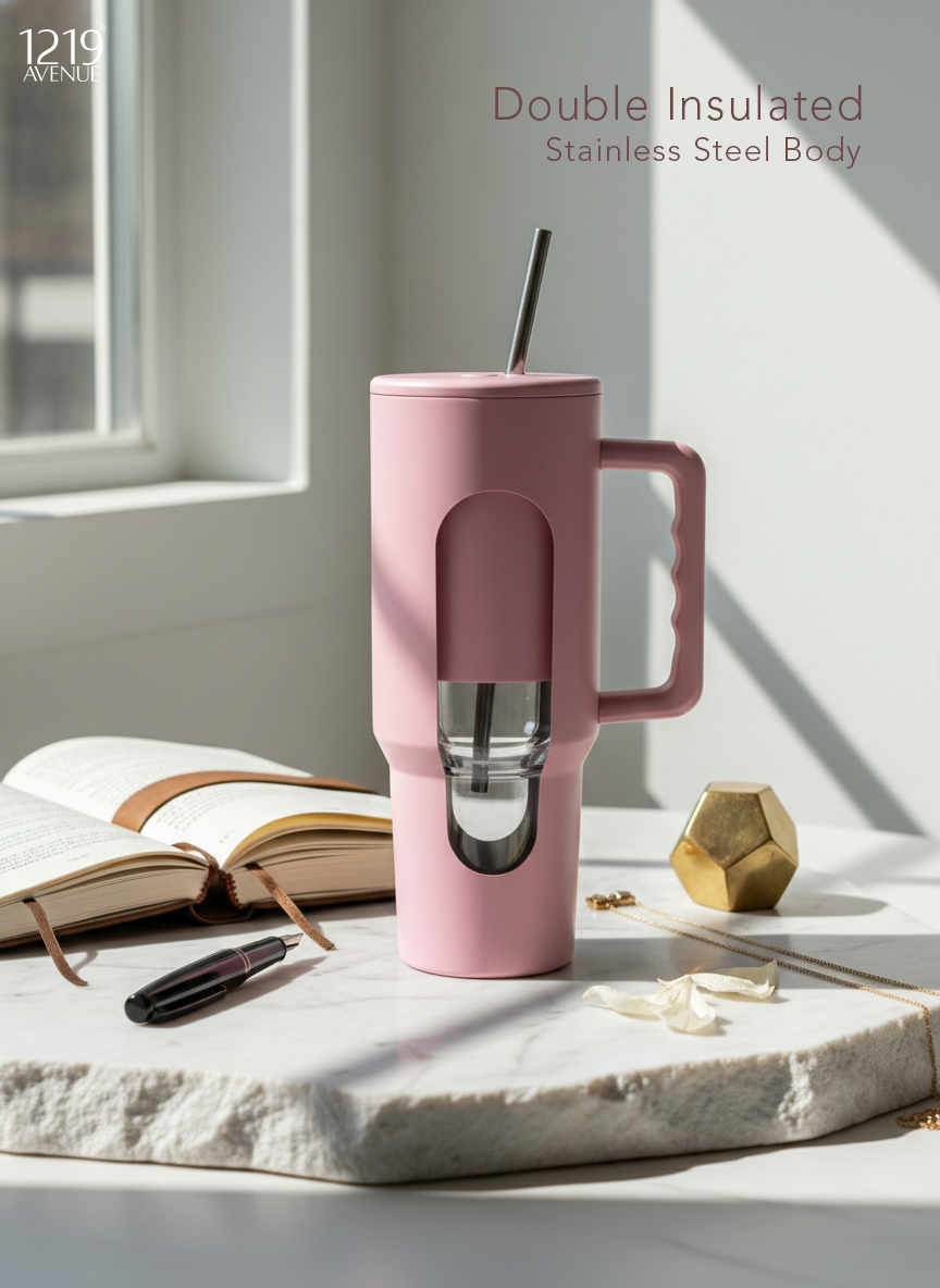 Elance WayFay Gen 3 1.2 ltr| 100% Leak-Proof | Worthy Of Love | Double Walled Insulated Hot & Cold 18+ Hrs | 1200 ML | 4 Colors 1219 Avenue