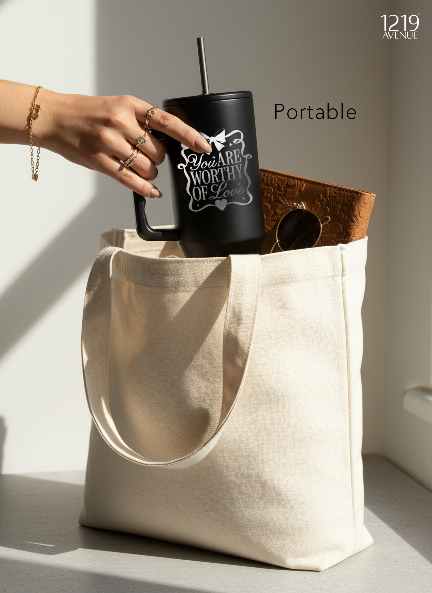 Elance WayFay Gen 3 1.2 ltr| 100% Leak-Proof | Worthy Of Love | Double Walled Insulated Hot & Cold 18+ Hrs | 1200 ML | 4 Colors 1219 Avenue