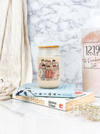 Frosted Can Shaped Sipper 500ml | BTS Print| 17oz Can Tumbler with Straw and Lid 1219 Avenue India