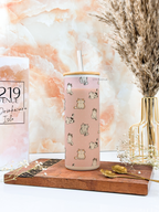 Frosted Grande Sipper 650ml| Cat Lover All Over Print| 20oz Tall Tumbler with Straw and Lid 1219 Avenue