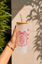 Frosted Grande Sipper 650ml|Little Wins Print| 20oz Tall Tumbler with Straw and Lid 1219 Avenue