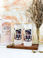Frosted Grande Sipper 650ml| Mystical Potter H.P Print| 20oz Tall Tumbler with Straw and Lid 1219 Avenue