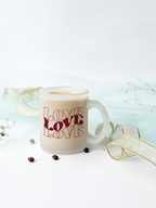 Frosted Mug 350ml | love Permanent Print | Pocket Picks Mugs 1219 Avenue India