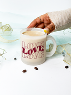 Frosted Mug 350ml | love Permanent Print | Pocket Picks Mugs 1219 Avenue India