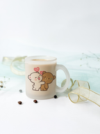 Frosted Mug 350ml | Milk & Mocha Print | Pocket Picks Mugs 1219 Avenue India