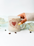 Frosted Mug 350ml | Thinkin bout love Print | Pocket Picks Mugs 1219 Avenue India