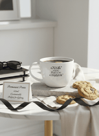 Grande Ceramic Coffee & Tea Cup – 380 ml | “Create More” Permanent Print | Premium Quality Ceramic Mug for Home, Office & Gifting 1219 Avenue India