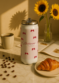Ivora Metal Can Sipper 450 ML| Metal Cans 450 ML | Believe & Achieve Print | Double Walled Hot And Cold Tumbler 1219 Avenue India