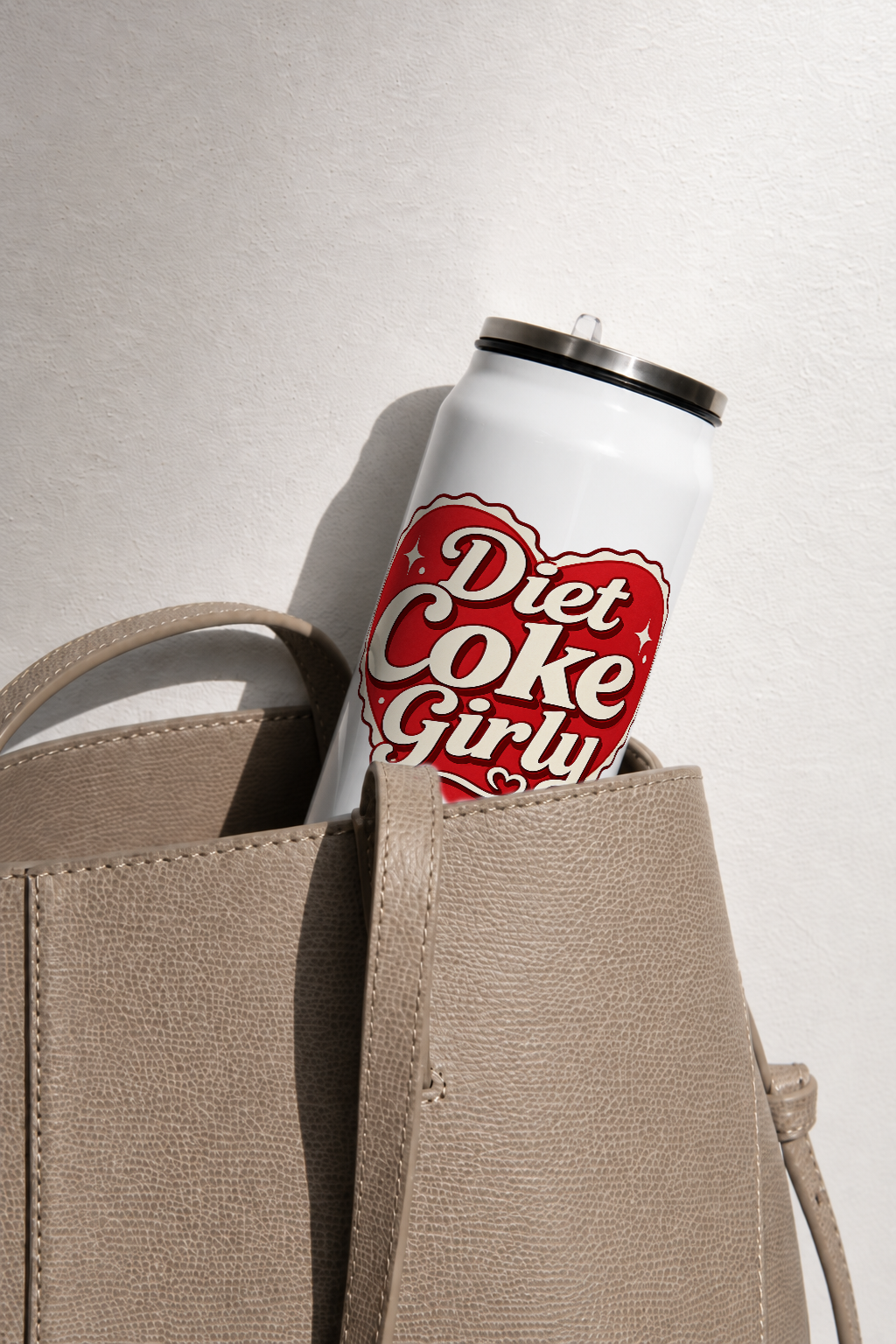 Ivora Metal Can Sipper 500 ML| Diet Coke Club Print | Double Walled Hot And Cold Tumbler 1219 Avenue
