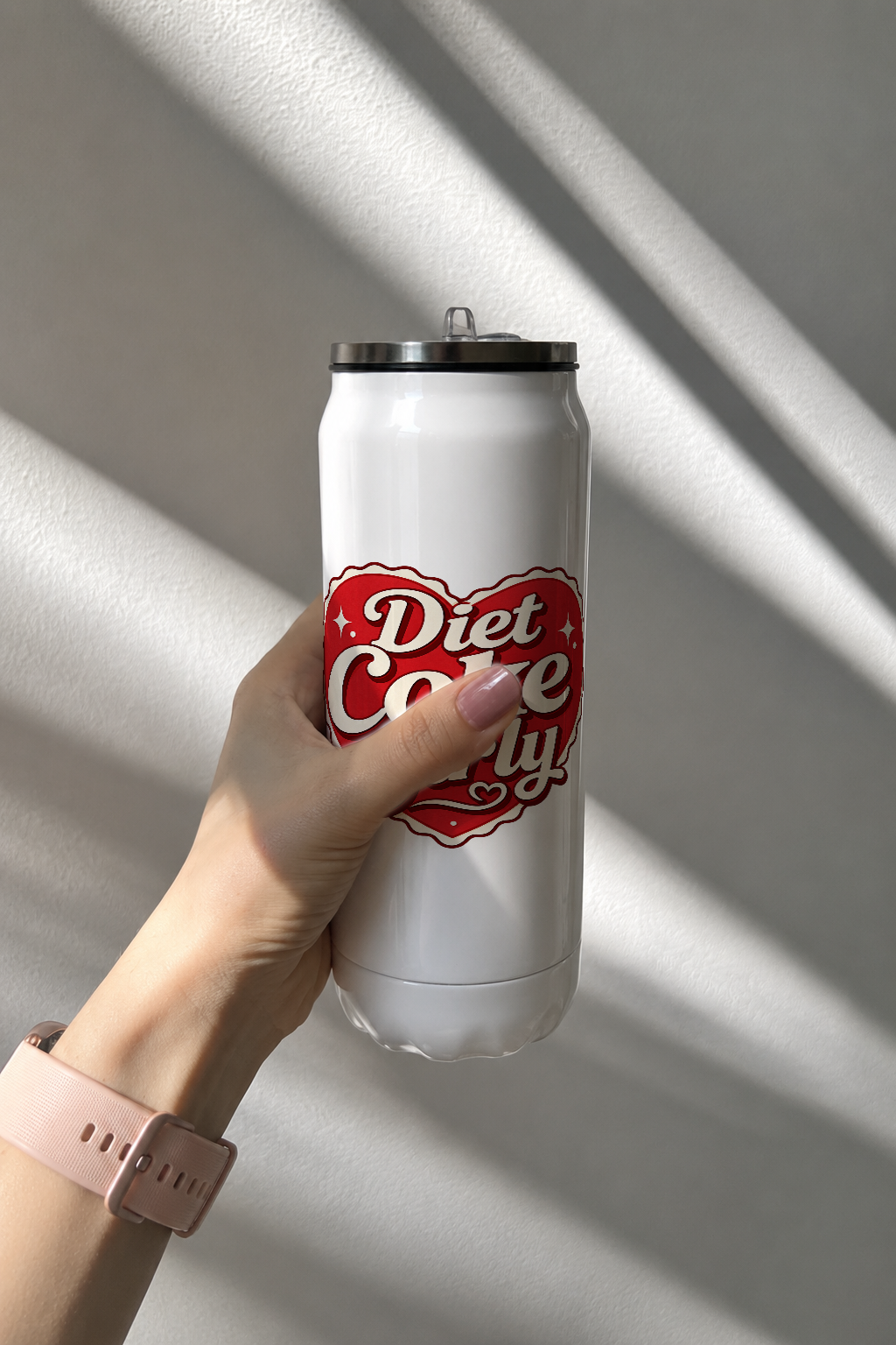 Ivora Metal Can Sipper 500 ML| Diet Coke Club Print | Double Walled Hot And Cold Tumbler 1219 Avenue