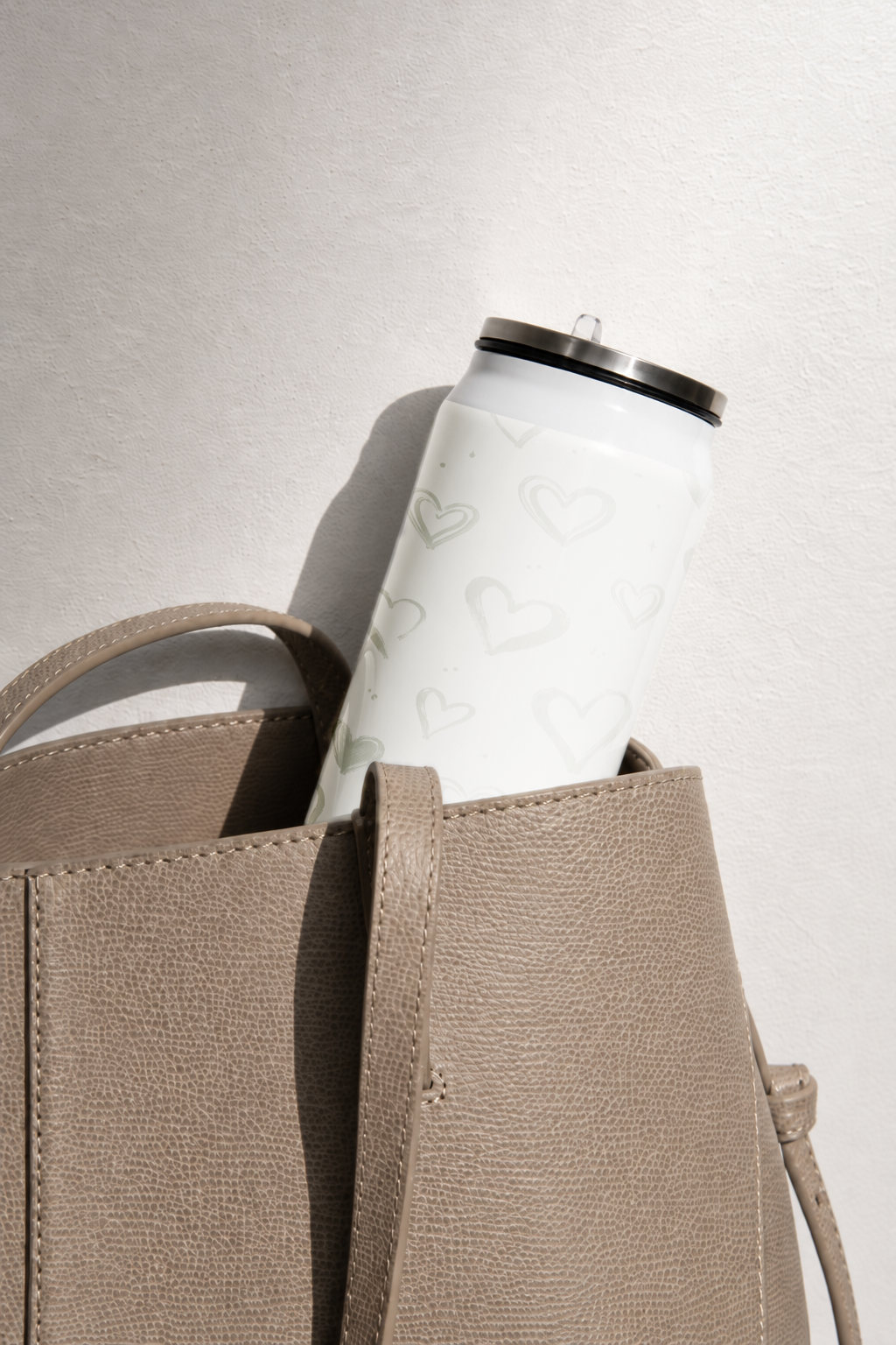 Ivora Metal Can Sipper 500 ML| Sage in Love Print | Double Walled Hot And Cold Tumbler 1219 Avenue