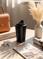Latte Line Barista Flask 400ml | Insulated Stainless Steel Hot & Cold Travel Mug | 1219 Avenue 1219 Avenue