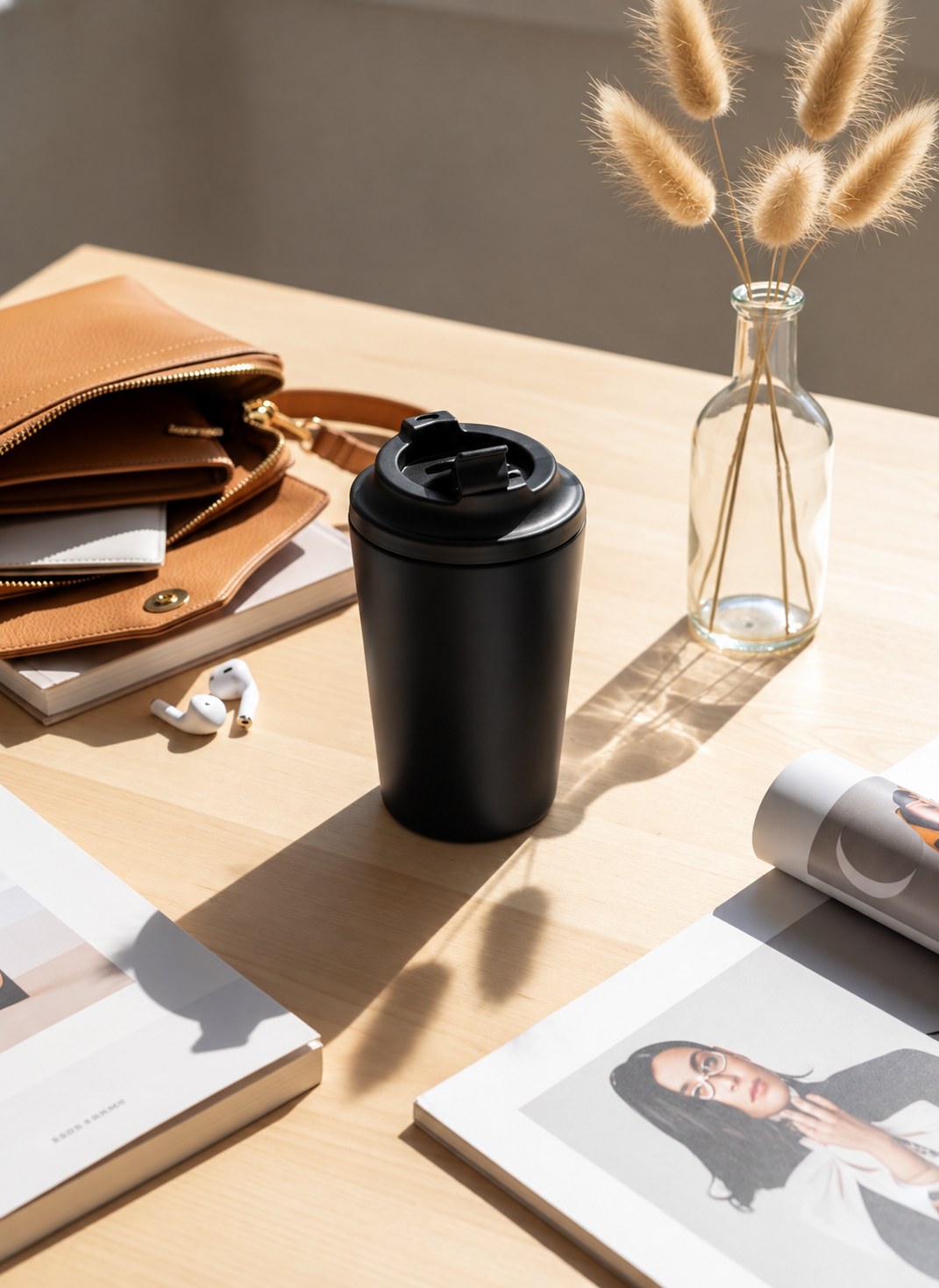 Latte Line Barista Flask 400ml | Insulated Stainless Steel Hot & Cold Travel Mug | 1219 Avenue 1219 Avenue
