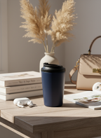 Latte Line Barista Flask 400ml | Insulated Stainless Steel Hot & Cold Travel Mug | 1219 Avenue 1219 Avenue