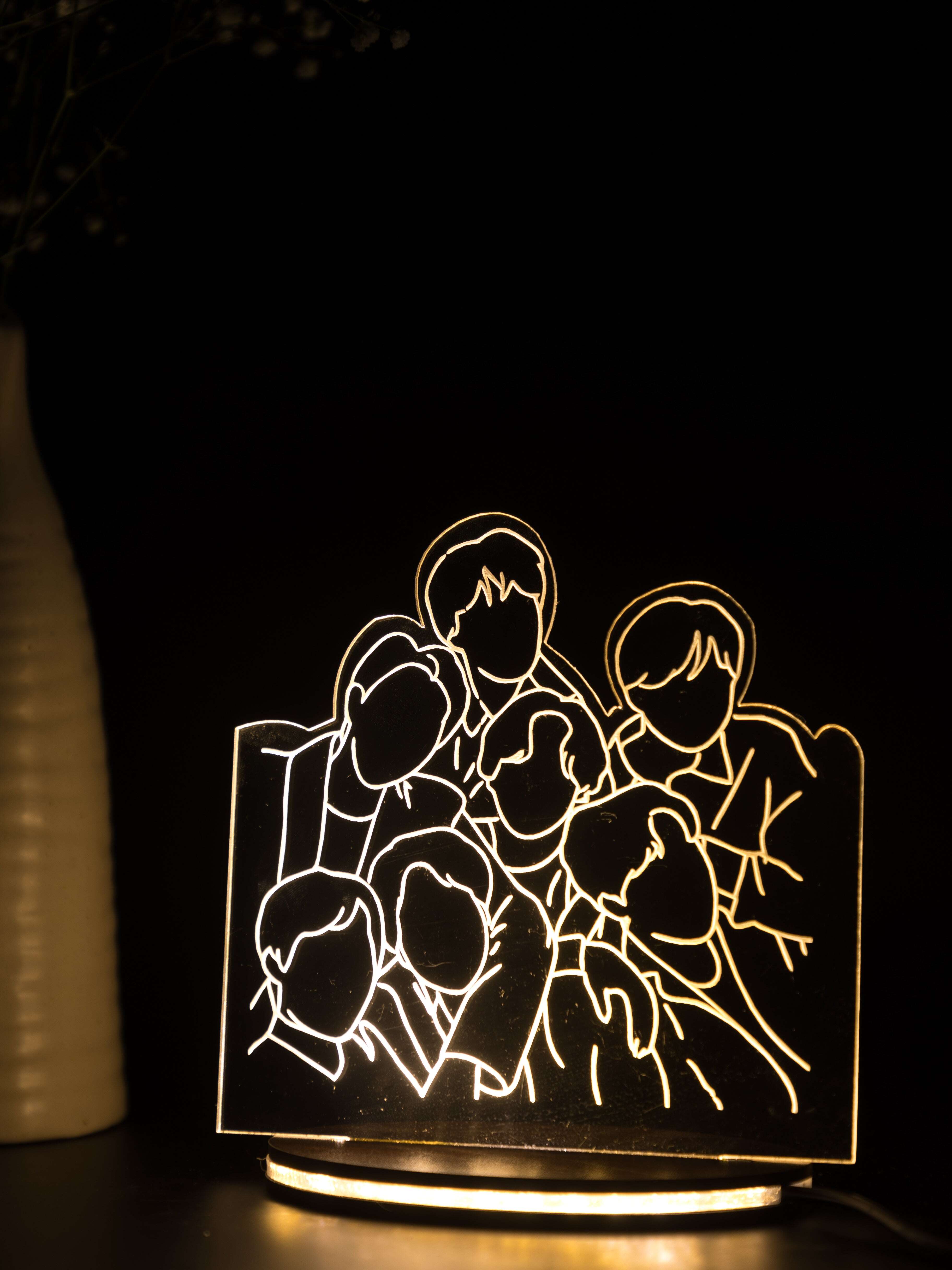 LED Side Table Lamp| BTS Army| NO COD 1219 Avenue India