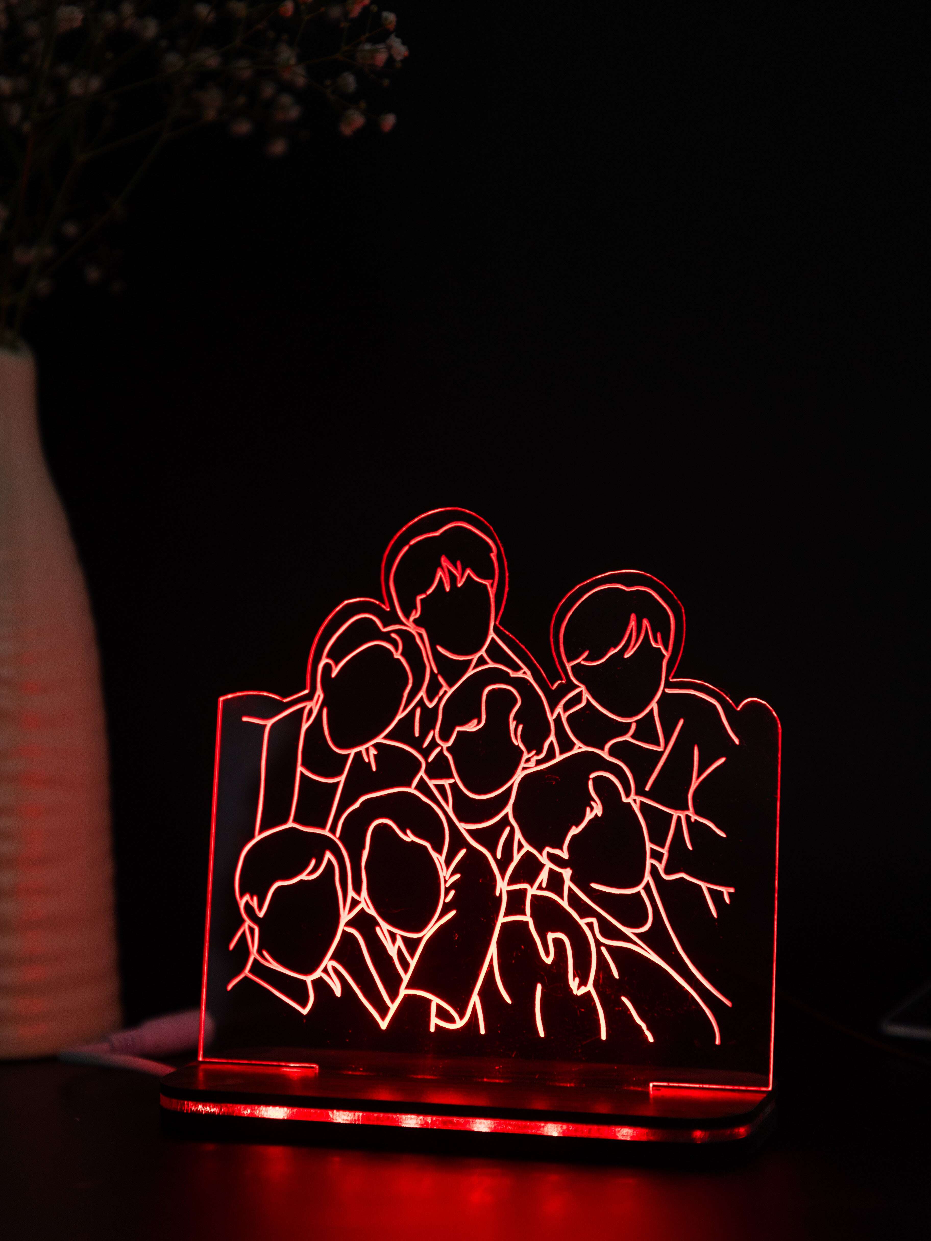 LED Side Table Lamp| BTS Army| NO COD 1219 Avenue India
