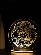 LED Side Table Lamp| BTS Graphic| NO COD 1219 Avenue India