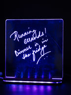 LED Side Table Lamp| Note maker with erasable pen| NO COD 1219 Avenue India