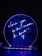 LED Side Table Lamp| Note maker with erasable pen| NO COD 1219 Avenue India