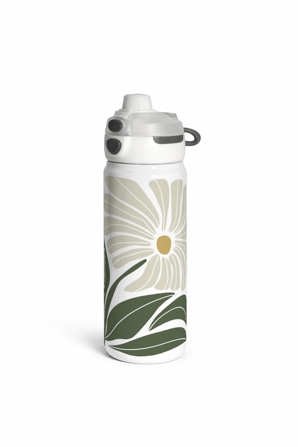Lumi Insulated Premium Water Bottle 650ml – Bloom & Flow Print | 12+ Hours Hot & Cold | 2-Way Lid 1219 Avenue India