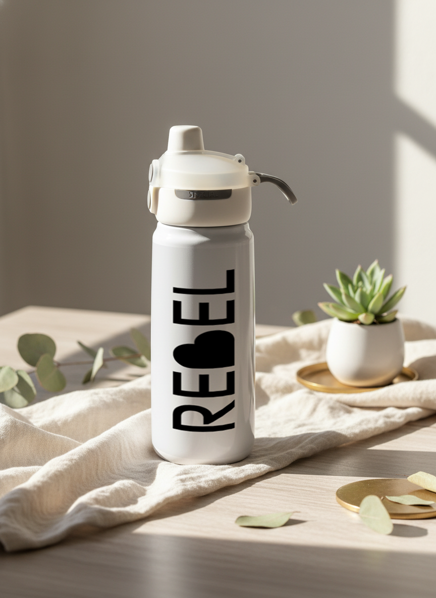 Lumi Insulated Premium Water Bottle 650ml – RebelPrint | 12+ Hours Hot & Cold | 2-Way Lid 1219 Avenue India