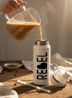 Lumi Insulated Premium Water Bottle 650ml – RebelPrint | 12+ Hours Hot & Cold | 2-Way Lid 1219 Avenue India