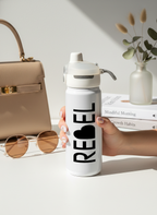 Lumi Insulated Premium Water Bottle 650ml – RebelPrint | 12+ Hours Hot & Cold | 2-Way Lid 1219 Avenue India