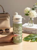 Lumi Insulated Premium Water Bottle 650ml - Slow Down Print | 12+ Hours Hot & Cold | 2-Way Lid 1219 Avenue India