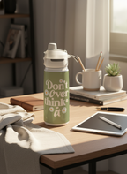 Lumi Insulated Premium Water Bottle 650ml - Slow Down Print | 12+ Hours Hot & Cold | 2-Way Lid 1219 Avenue India