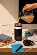 Mini Hydrator Tumbler 700ml – Blooming Whiskers Print | Double Wall Vacuum Insulated Hot & Cold Bottle 1219 Avenue
