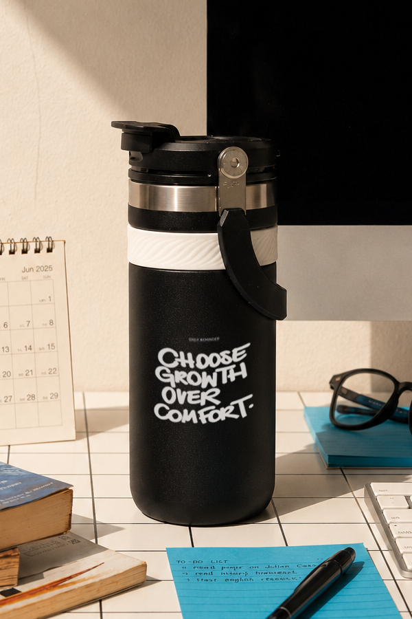 Mini Hydrator Tumbler 700ml – Choose Growth Print | Double Wall Vacuum Insulated Hot & Cold Bottle