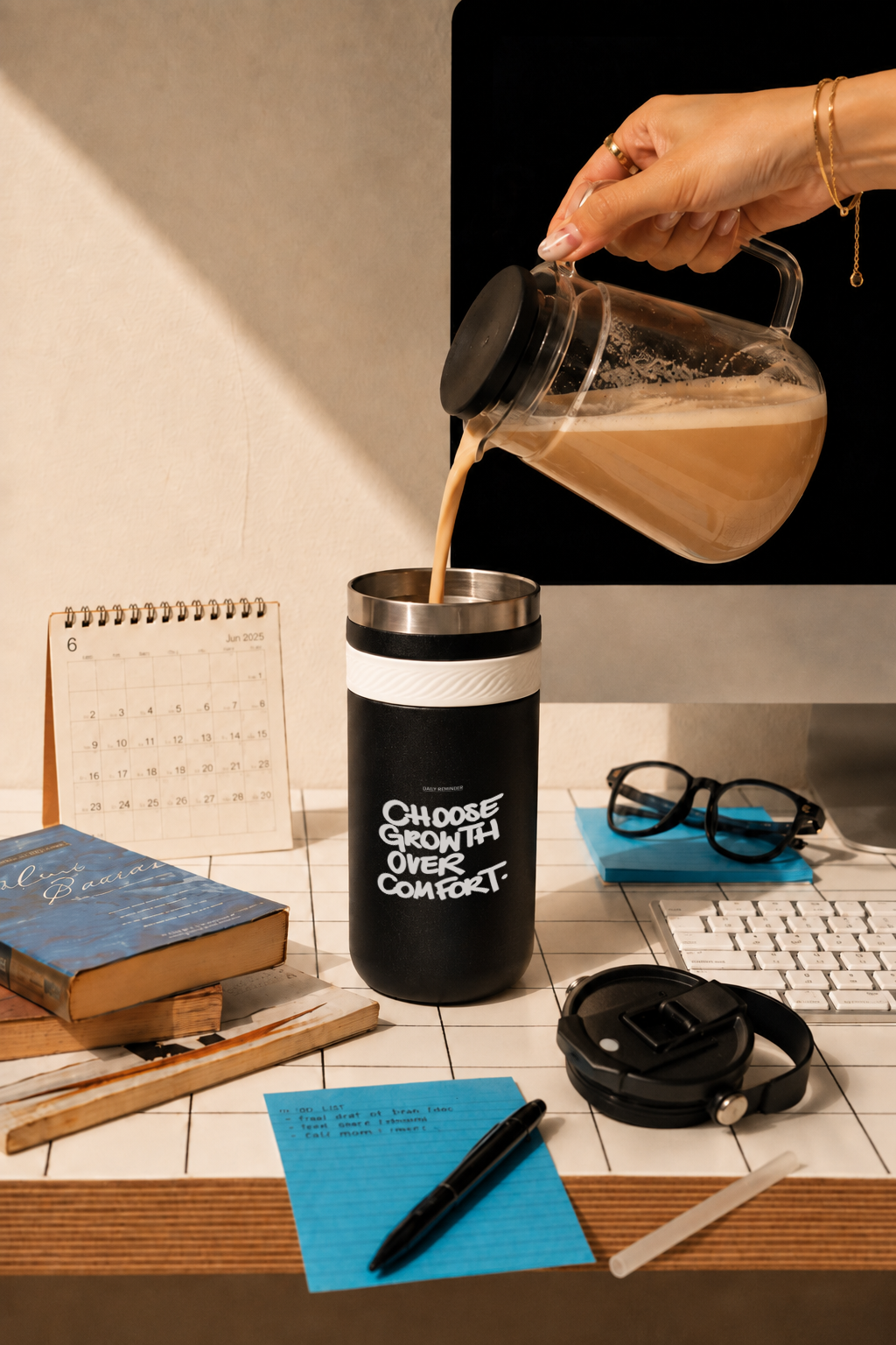 Mini Hydrator Tumbler 700ml – Choose Growth Print | Double Wall Vacuum Insulated Hot & Cold Bottle 1219 Avenue