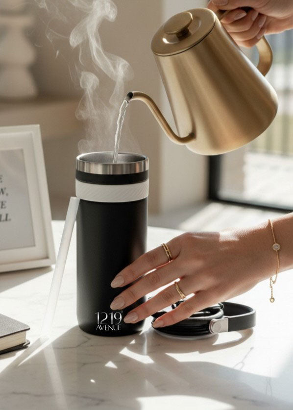Mini Hydrator Tumbler 700ml | Double Wall Vacuum Insulated | Keeps Drinks Cold & Hot 18+ Hours | Gym & Travel Bottle 1219 Avenue