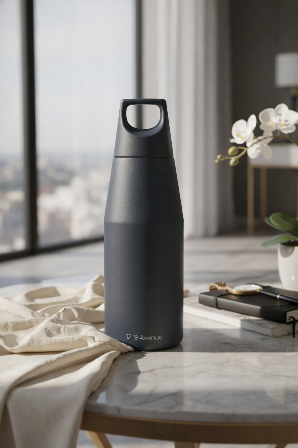 Nuvra Geo-Dash Insulated Bottles 12hrs+ Hot and Cold |Premium Gifting | 580ml and 1100ml | 1 litre capacity 1219 Avenue India