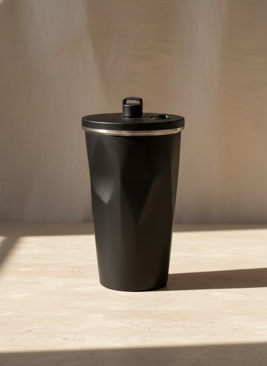 ONYX Tumbler 500ml | Double Walled Insulated Hot & Cold Stainless Steel Tumbler | 0.5L Vacuum Travel Mug 1219 Avenue