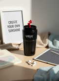 Personalised Eclipse Brew Flask 380ml | Hot & Cold Insulated Stainless Steel Flask | Travel Coffee Mug for Gym & Office | 1219 Avenue 1219 Avenue
