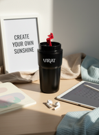 Personalised Eclipse Brew Flask 380ml | Hot & Cold Insulated Stainless Steel Flask | Travel Coffee Mug for Gym & Office | 1219 Avenue 1219 Avenue