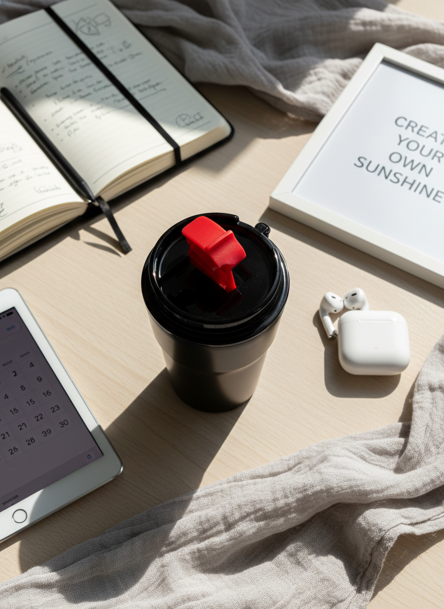 Personalised Eclipse Brew Flask 380ml | Hot & Cold Insulated Stainless Steel Flask | Travel Coffee Mug for Gym & Office | 1219 Avenue 1219 Avenue