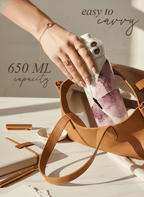 Personalised Lumi Insulated Premium Water Bottle 650ml – Lavender Flutter Print | 12+ Hours Hot & Cold | 2-Way Lid 1219 Avenue