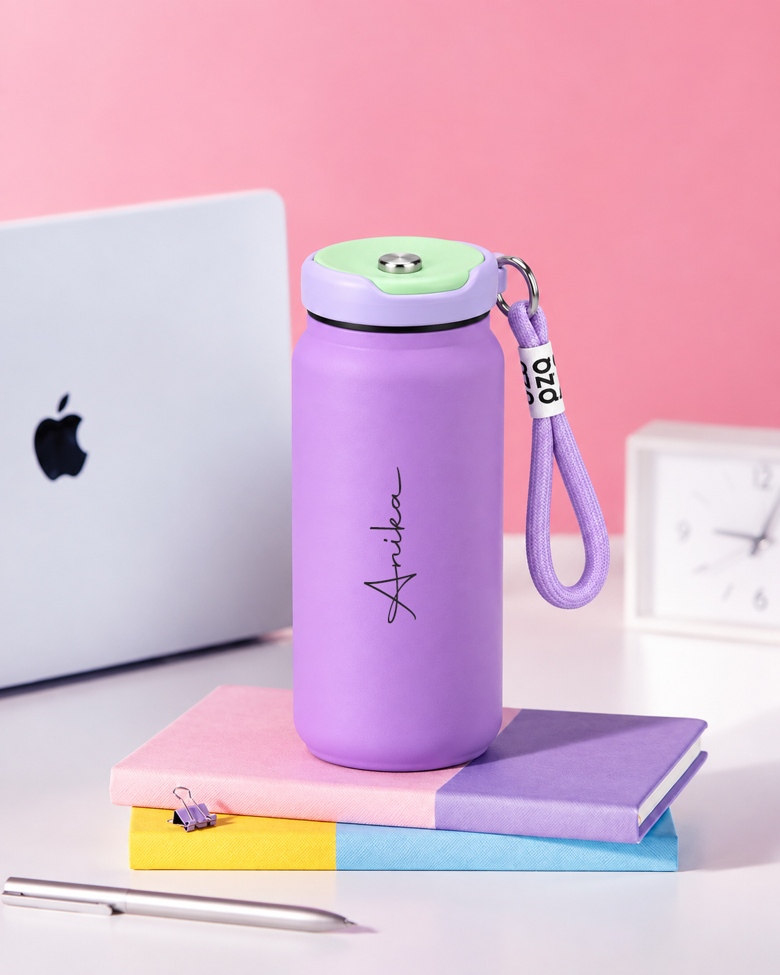 Personalised Peachy Pod Can Tumbler 500ml | Double Wall Insulated Hot & Cold Can Tumbler 1219 Avenue