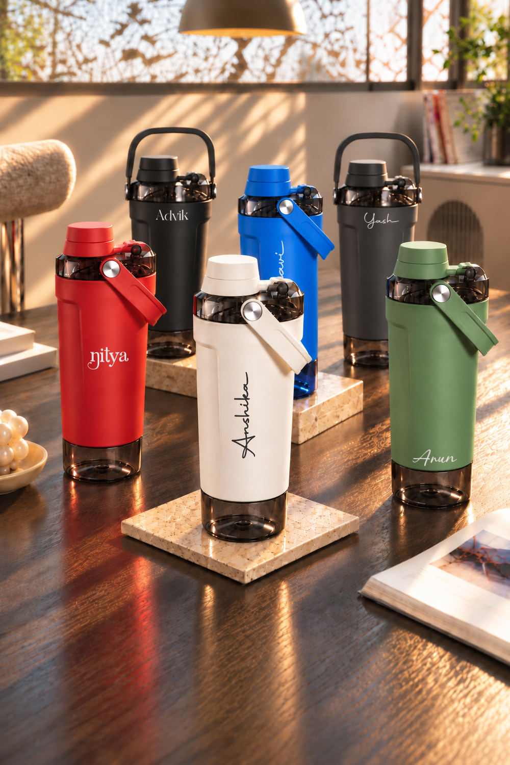 Personalised Veloce 500ml Insulated Tumbler | Double Wall Hot & Cold Portable Gym & Travel Tumbler