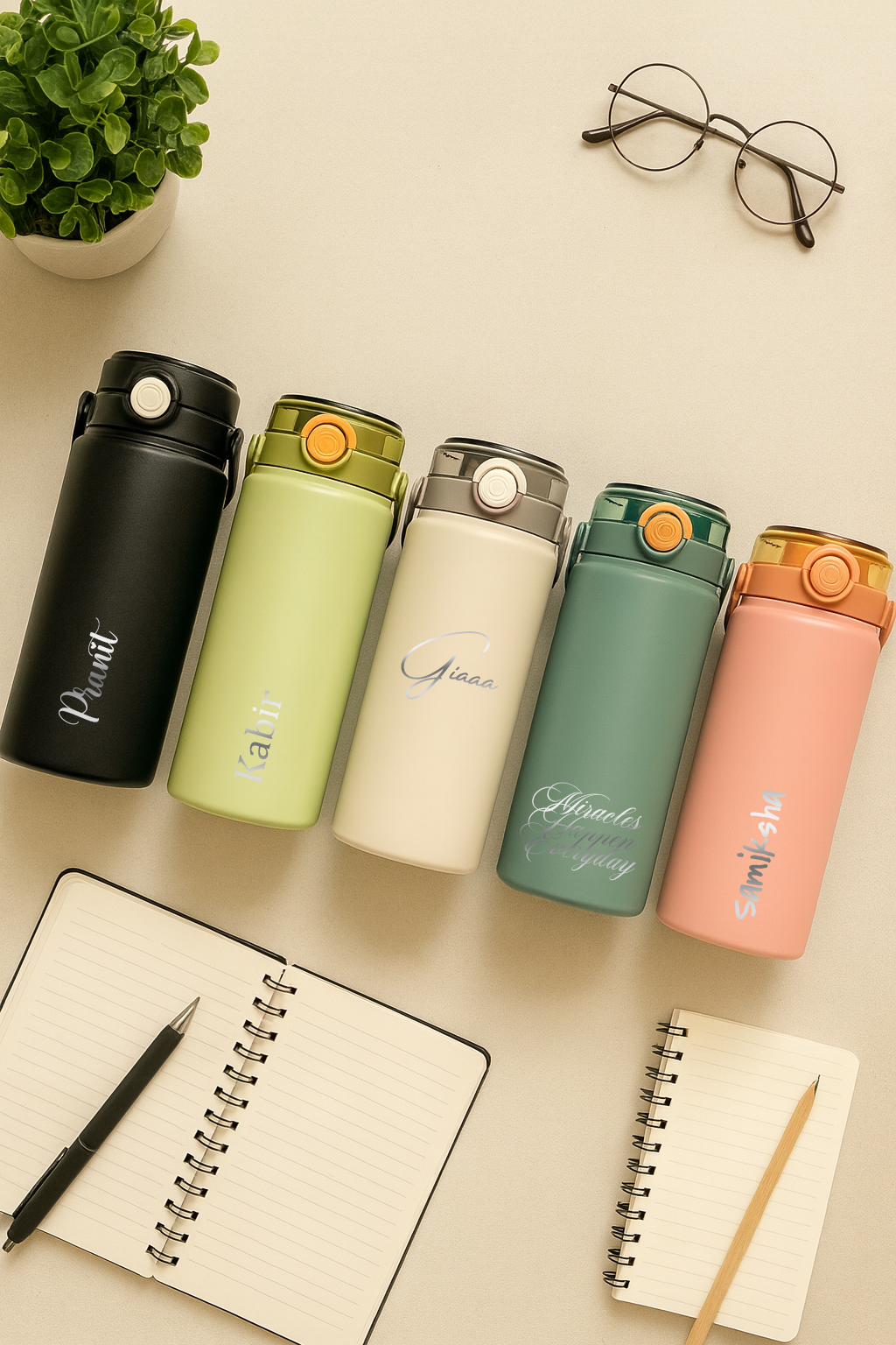 Personalized Avenue Hydrator Tumbler 1.5 ltr | 100% Leak-Proof | Double Walled Insulated Hot & Cold 18+ Hrs | 1500 ML (1.5 Litre) | Premium 1219 Avenue India