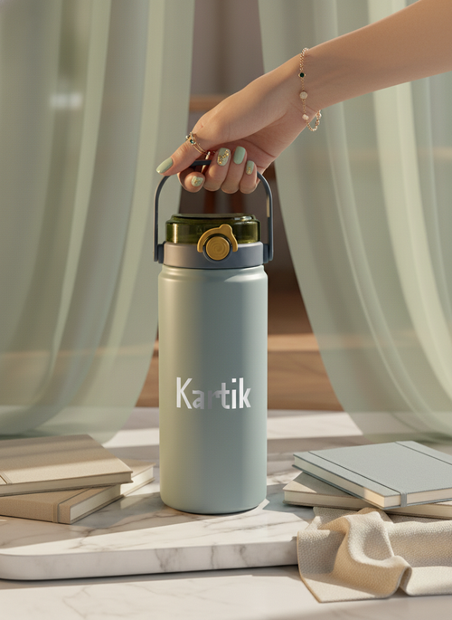 Personalized Avenue Hydrator Tumbler 1.2 ltr | 100% Leak-Proof | Double Walled Insulated Hot & Cold 18+ Hrs | 1200 ML 1219 Avenue
