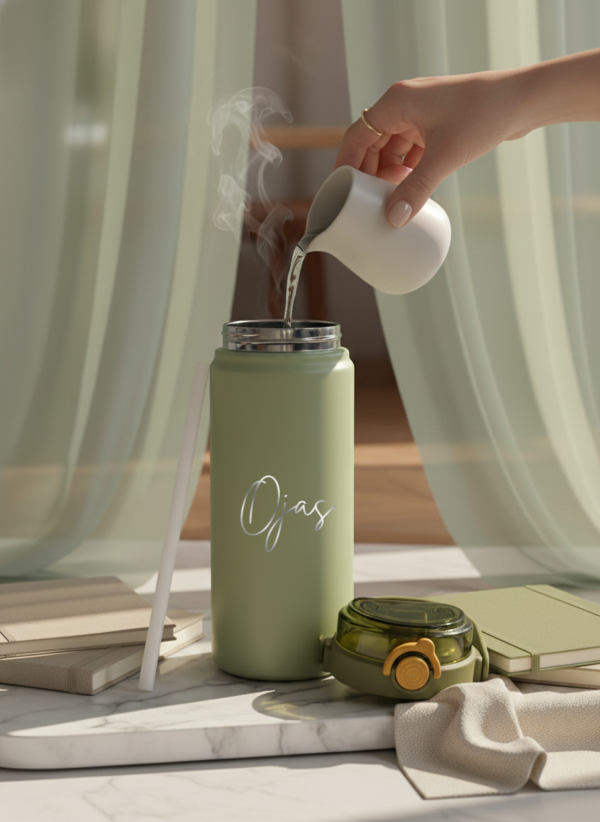 Personalized Avenue Hydrator Tumbler 1.2 ltr | 100% Leak-Proof | Double Walled Insulated Hot & Cold 18+ Hrs | 1200 ML 1219 Avenue